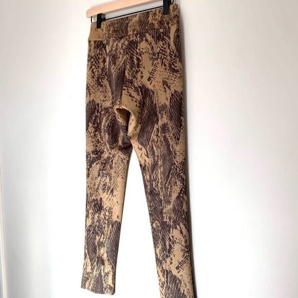 Krazy Larry NWOT snake skin animal print Legging Size 0 - Picture 4 of 6